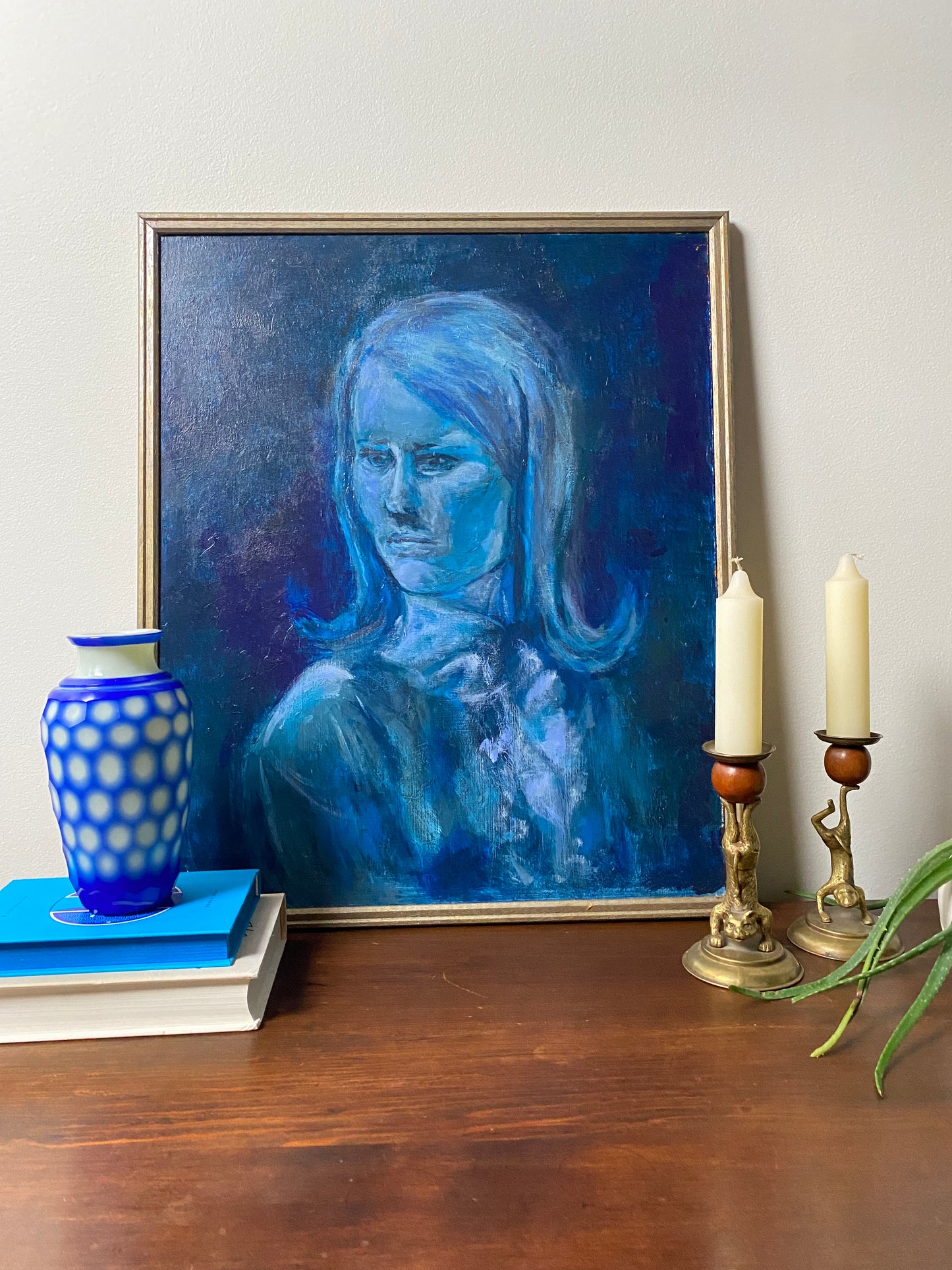 PORTRAIT OF A BLUE WOMAN