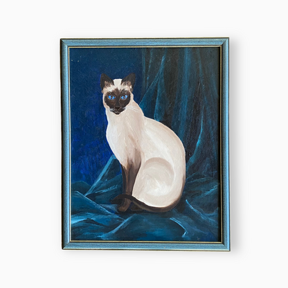 SIAMESE CAT PORTRAIT