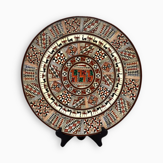 DECORATIVE LLAMA PLATE