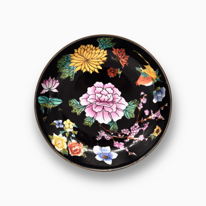 DECORATIVE FLORAL BOWL
