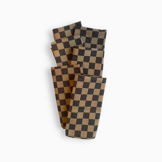 CHECKERED NAPKINS