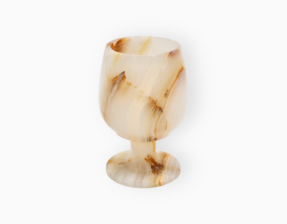 ONYX MARBLE GOBLETS