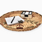 WOVEN WICKER TRAY