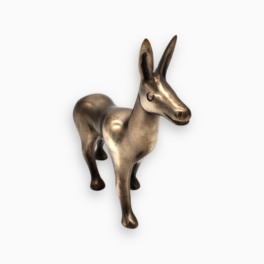 BRASS DONKEY FIGURINE