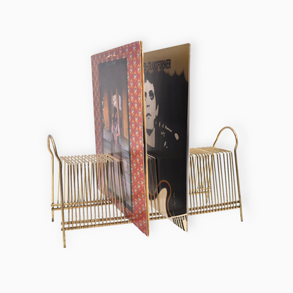 BRASS RECORD HOLDER