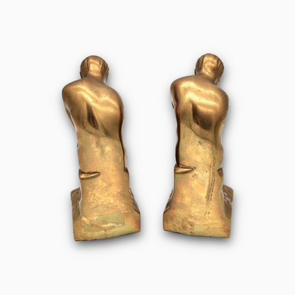 RODIN'S "THE THINKER" BOOKENDS