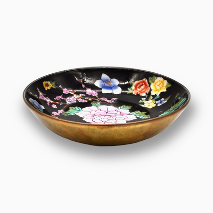 DECORATIVE FLORAL BOWL