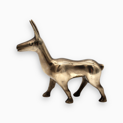 BRASS DONKEY FIGURINE