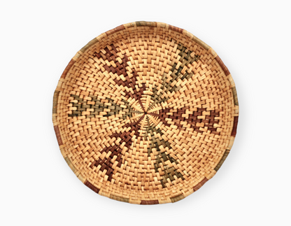 WOVEN WICKER TRAY