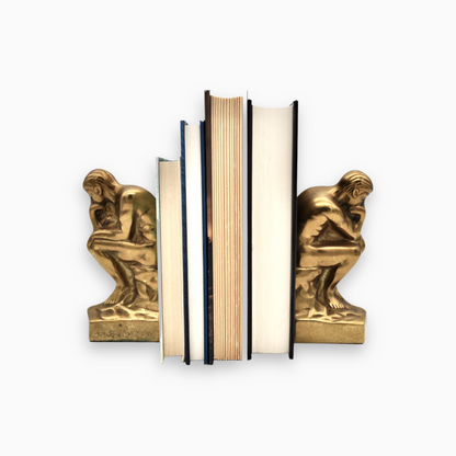 RODIN'S "THE THINKER" BOOKENDS