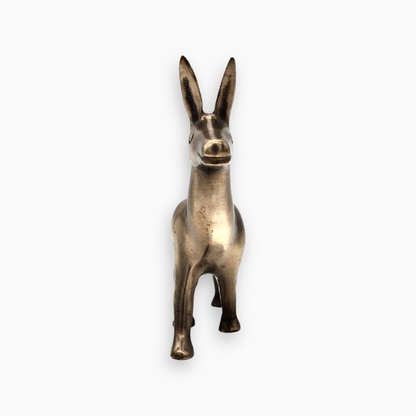 BRASS DONKEY FIGURINE