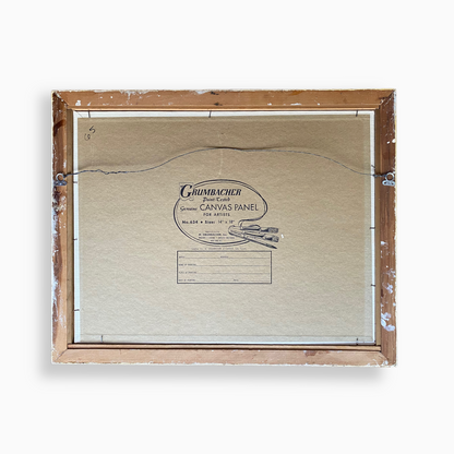 CLIFFSIDE OIL PAINTING