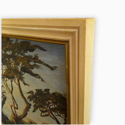 CLIFFSIDE OIL PAINTING