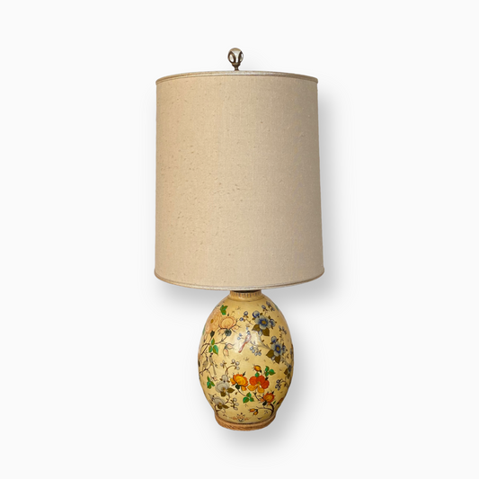 MID-CENTURY FLORAL LAMP